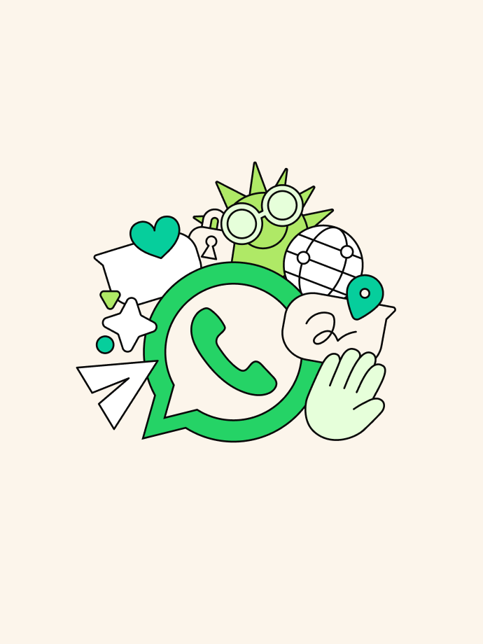 WhatsApp illustration by Ana Pérez López